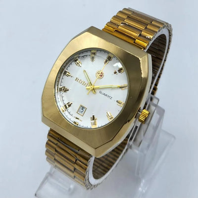 Premium Gold Stainless Steel Watch for Men